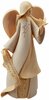Foundations June Monthly Angel Stone Resin Figurine, 7.5”