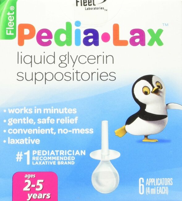 Pedia-Lax Fleet Liquid Glycerin Suppositories
